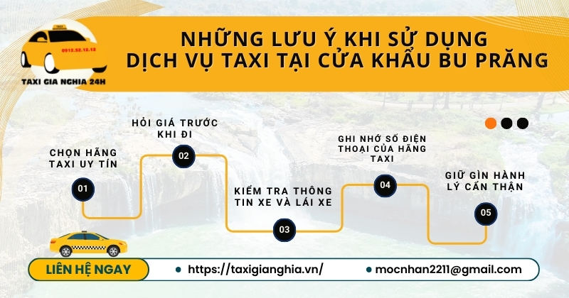 Những lưu ý quan trọng để có chuyến đi taxi an toàn và thuận lợi.