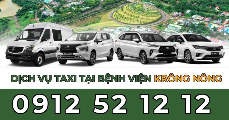 Dịch vụ Taxi tại bệnh viện Krông Nông