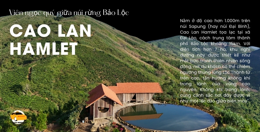 Khu nghỉ dưỡng CAO LAN HAMLET Bảo Lộc